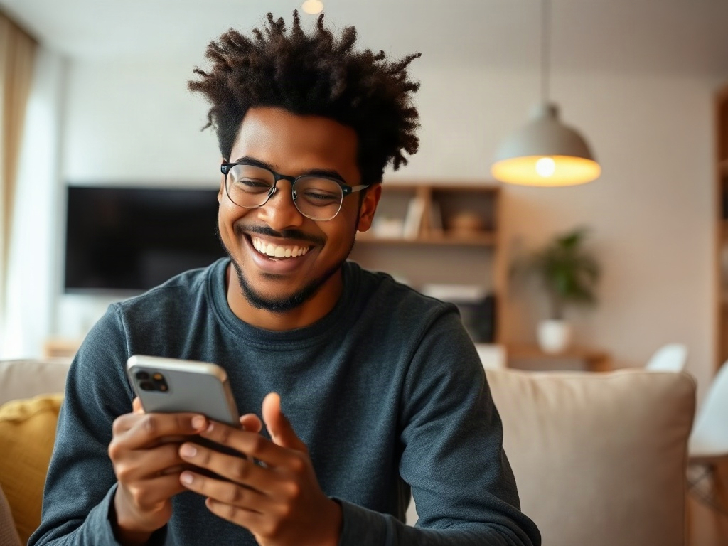 A person enjoying MenHealth – App Store on their phone